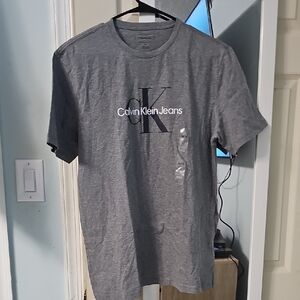 Calvin Klein Jeans Gray Short Sleeve Tee